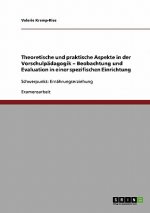 Theoretische Und Praktische Aspekte in Der Vorschulp dagogik - Beobachtung Und Evaluation in Einer Spezifischen Einrichtung