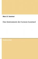 Instrument Der Lesson Learned