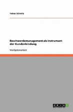 Beschwerdemanagement als Instrument der Kundenbindung