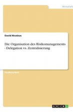 Die Organisation des Risikomanagements - Delegation vs. Zentralisierung