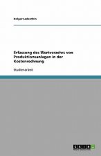 Erfassung Des Wertverzehrs Von Produktionsanlagen in Der Kostenrechnung