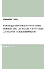 Gesamtgesellschaftlich vermitteltes  Handeln und der soziale / intersubjektive Aspekt der Handlungsfähigkeit