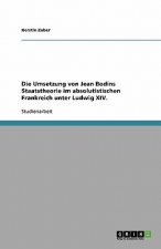 Umsetzung von Jean Bodins Staatstheorie im absolutistischen Frankreich unter Ludwig XIV.