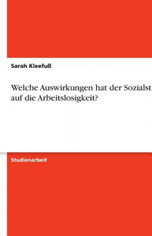 Welche Auswirkungen hat der Sozialstaat auf die Arbeitslosigkeit?