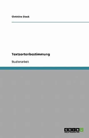 Textsortenbestimmung