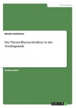 Thema-Rhema-Struktur in der Textlinguistik