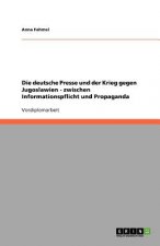 Deutsche Presse Und Der Krieg Gegen Jugoslawien