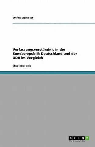 Verfassungsverständnis in der Bundesrepublik Deutschland und der DDR im Vergleich