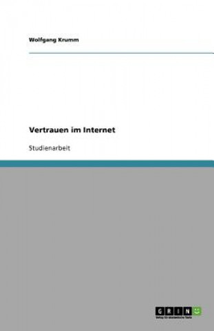 Vertrauen Im Internet