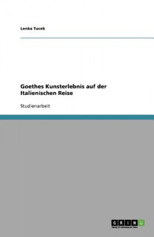 Goethes Kunsterlebnis Auf Der Italienischen Reise