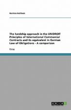 The hardship approach in the UNIDROIT Principles of International Commercial Contracts and its equivalent in German Law of Obligations -  A comparison