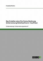 Erstellen Einer Pro-Forma Rechnung (Unterweisung Hotelkaufmann / -Kauffrau)