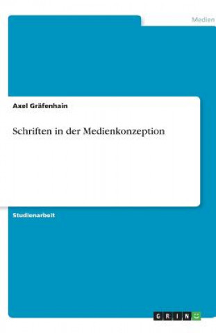 Schriften in der Medienkonzeption