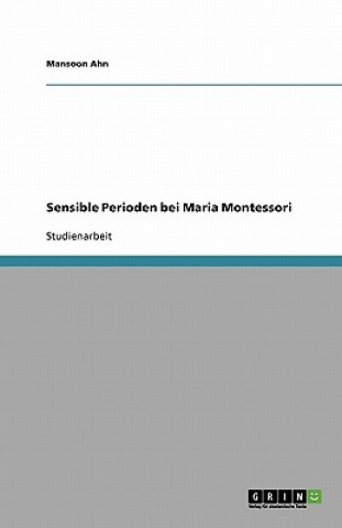 Sensible Perioden Bei Maria Montessori