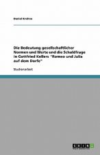 Bedeutung Gesellschaftlicher Normen Und Werte Und Die Schuldfrage in Gottfried Kellers 'Romeo Und Julia Auf Dem Dorfe'