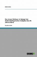 Das Jenaer Rathaus im Spiegel der denkmalpflegerischen Aufgaben des 20. Jahrhunderts