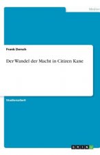 Der Wandel der Macht in Citizen Kane