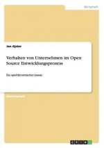 Verhalten von Unternehmen im Open Source Entwicklungsprozess