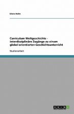 Curriculum Weltgeschichte - interdisziplinare Zugange zu einem global orientierten Geschichtsunterricht