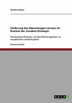Foerderung des lebenslangen Lernens im Kontext der Lissabon-Strategie