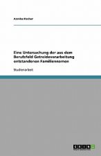 Eine Untersuchung der aus dem Berufsfeld Getreideverarbeitung entstandenen Familiennamen