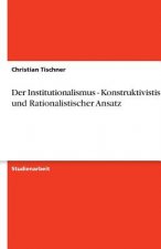 Der Institutionalismus - Konstruktivistischer und Rationalistischer Ansatz