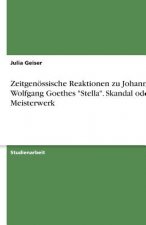 Zeitgenössische Reaktionen zu Johann Wolfgang Goethes 