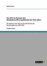 SPD im Kontext der Wiederbewaffnungsdebatte der 50er Jahre