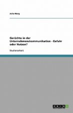 Ger chte in Der Unternehmenskommunikation - Gefahr Oder Nutzen?
