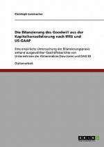 Bilanzierung des Goodwill aus der Kapitalkonsolidierung nach IFRS und US-GAAP