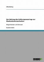 Beitrag des Kultursponsorings zur Markenkommunikation