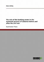 role of the banking sector in the economic process of Lebanon before and after the civil war