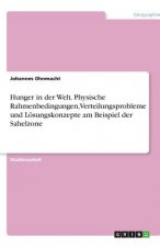 Hunger in der Welt. Physische Rahmenbedingungen, Verteilungsprobleme und Lösungskonzepte am Beispiel der Sahelzone
