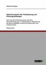 Optimierung bei der Finanzierung von Kleinstgrundungen