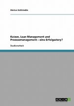 Kaizen, Lean Management und Prozessmanagement. Eine Erfolgsstory?
