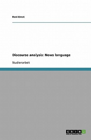 Discourse analysis: News language