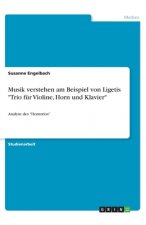 Musik Verstehen Am Beispiel Von Ligetis Trio F r Violine, Horn Und Klavier