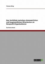 Das Verhaltnis Zwischen Ehrenamtlichen Und Hauptamtlichen Mitarbeitern in Nonprofit-Organisationen