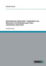 Integration von Menschen mit Behinderung in den schulischen Unterricht