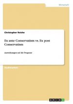 Ex ante Conservatism vs. Ex post Conservatism