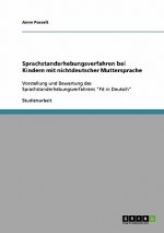 Sprachstanderhebungsverfahren bei Kindern mit nichtdeutscher Muttersprache