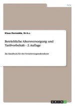 Betriebliche Altersversorgung und Tarifvorbehalt - 2. Auflage
