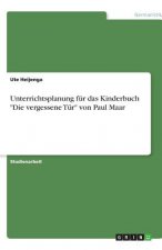 Unterrichtsplanung für das Kinderbuch 