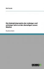 Die Kabelpilotprojekte der siebziger und achtziger Jahre zu den damaligen neuen Medien