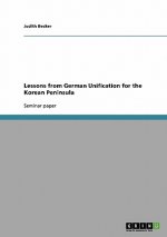 Lessons from German Unification for the Korean Peninsula