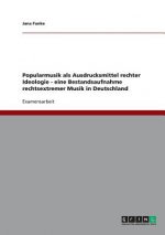 Popularmusik als Ausdrucksmittel rechter Ideologie