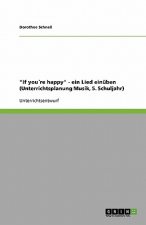 If youre happy - ein Lied einuben (Unterrichtsplanung Musik, 5. Schuljahr)