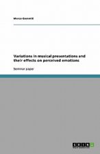 Variations in musical presentations and their effects on perceived emotions