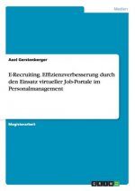E-Recruiting. Effizienzverbesserung durch den Einsatz virtueller Job-Portale im Personalmanagement