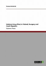 Underpricing effect in Poland, Hungary and Czech Republic